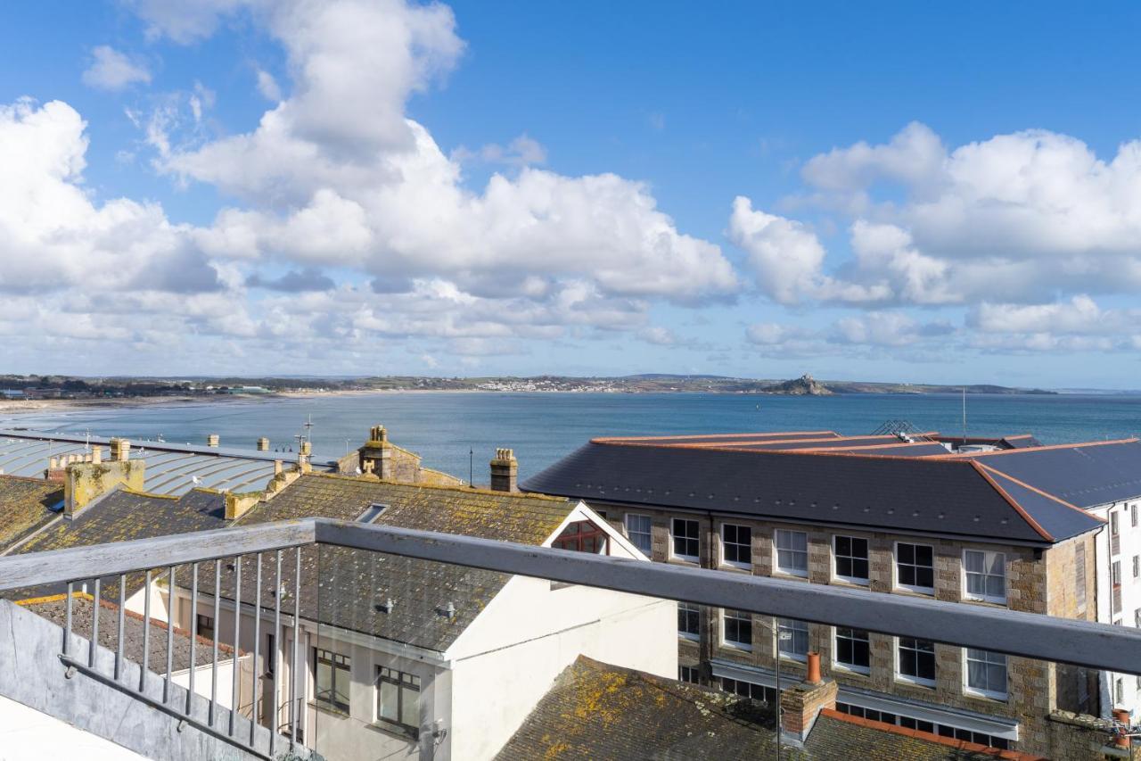 Stunning Views Over Mounts Bay With Balcony Penzance Exterior foto